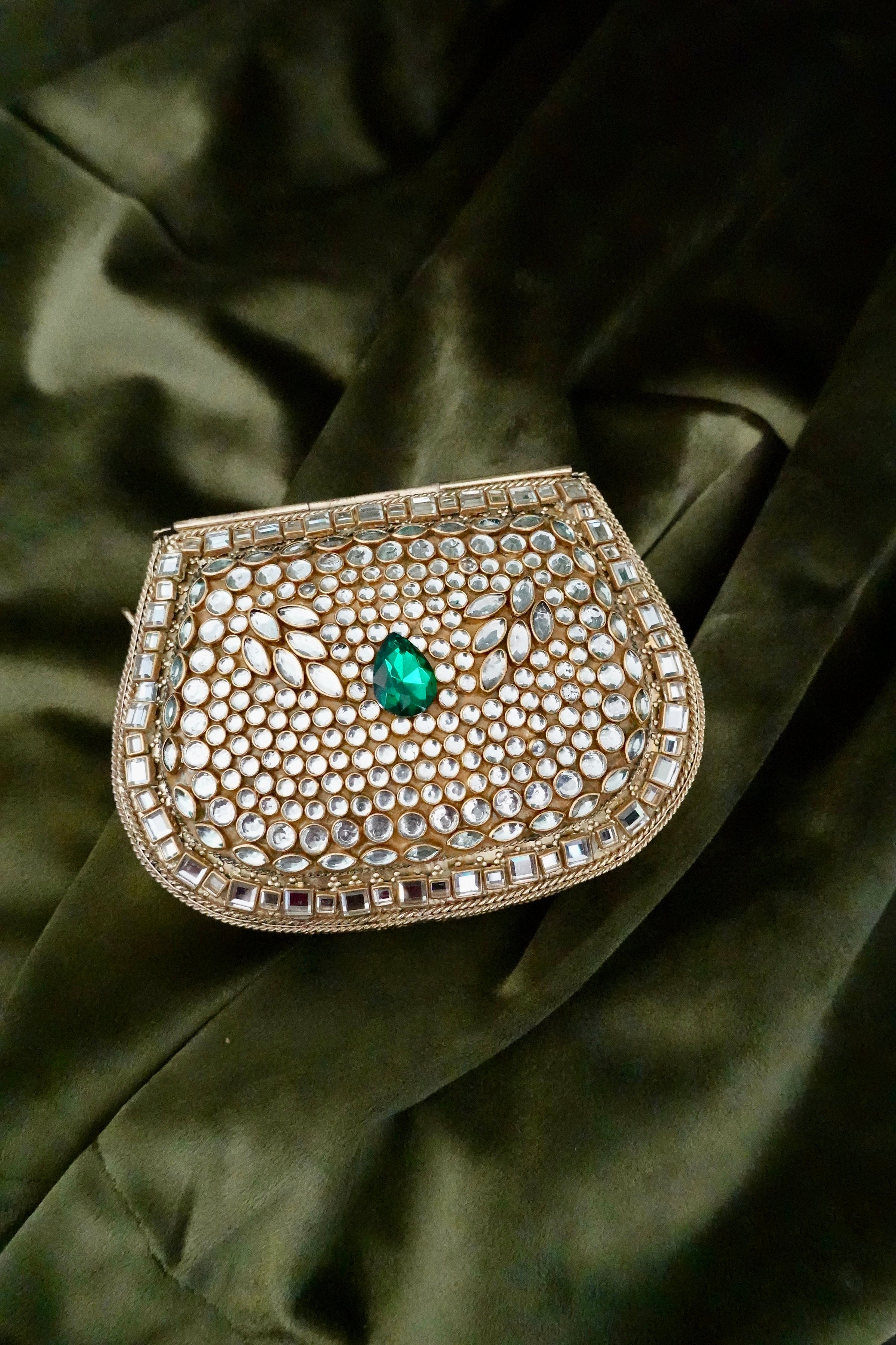 Emerald Clutch